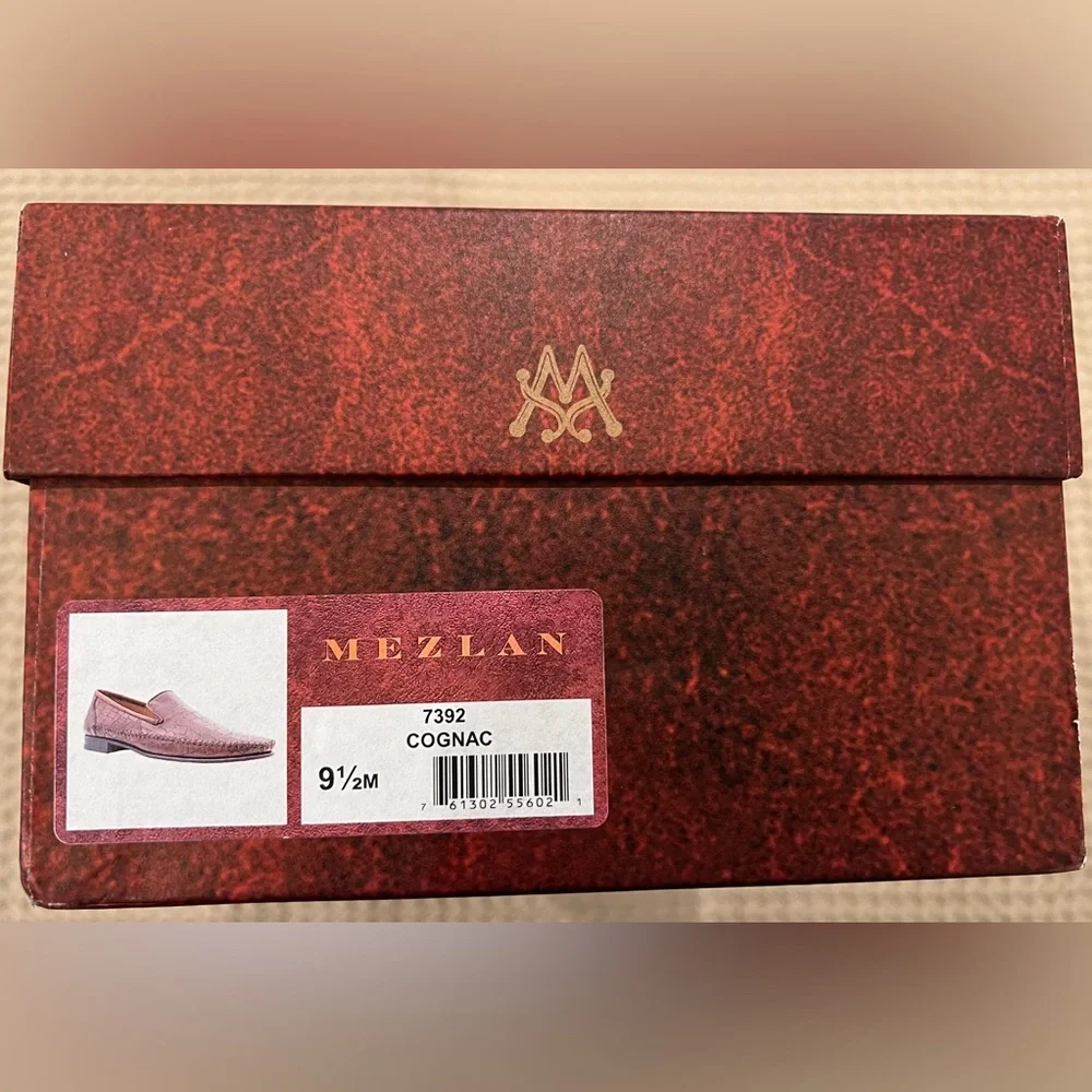 Mezlan Calfskin Dress Moccasin - Picture 4 of 5